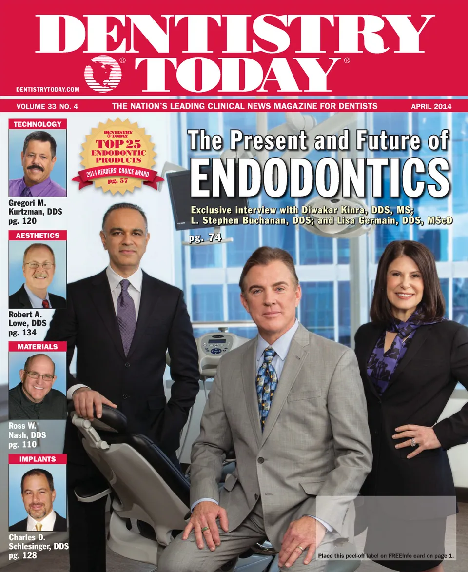 Dentistry Today — April 2014 cover