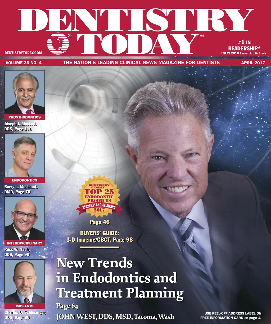 Dentistry Today — April 2017 cover