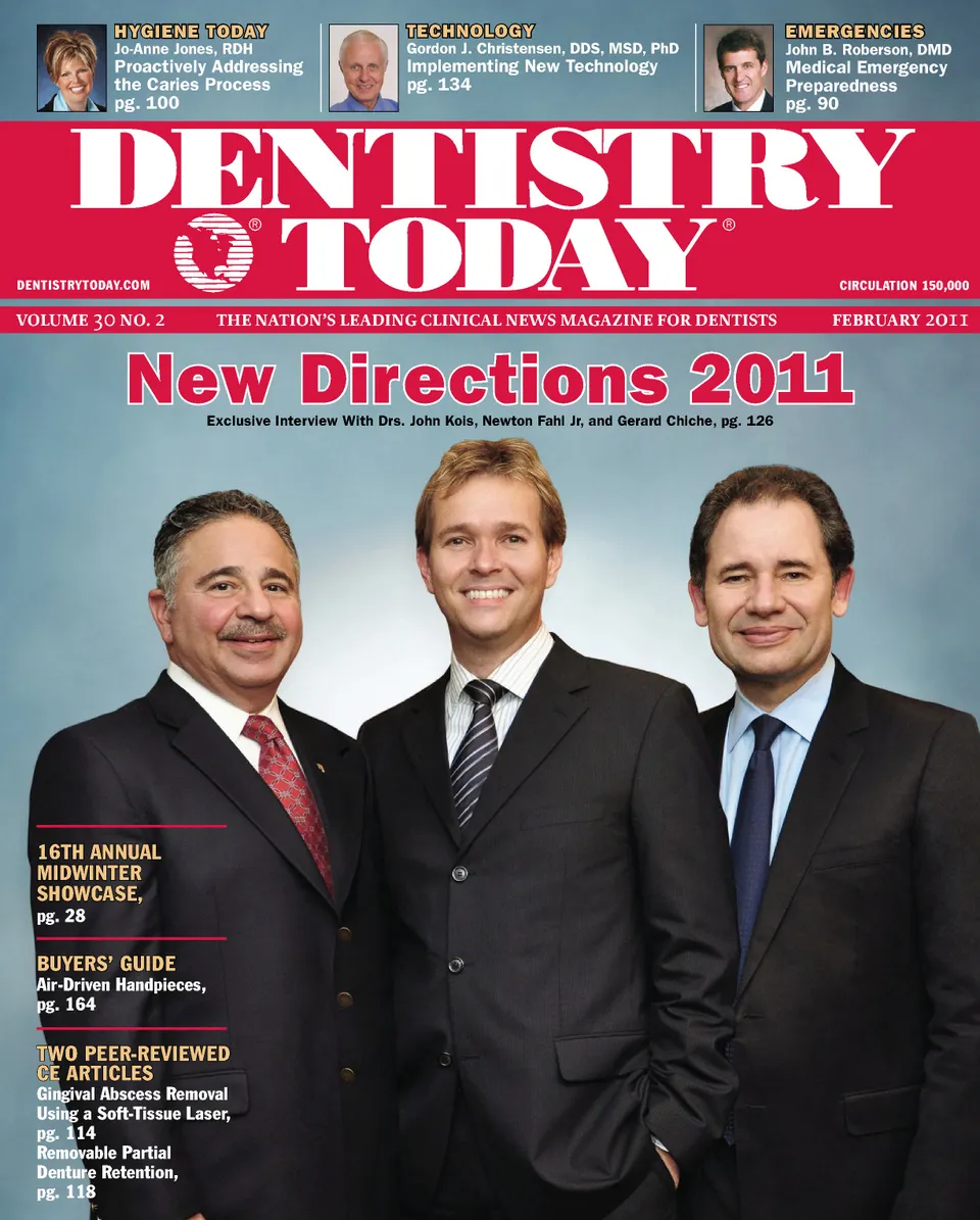 Dentistry Today — February 2011 cover