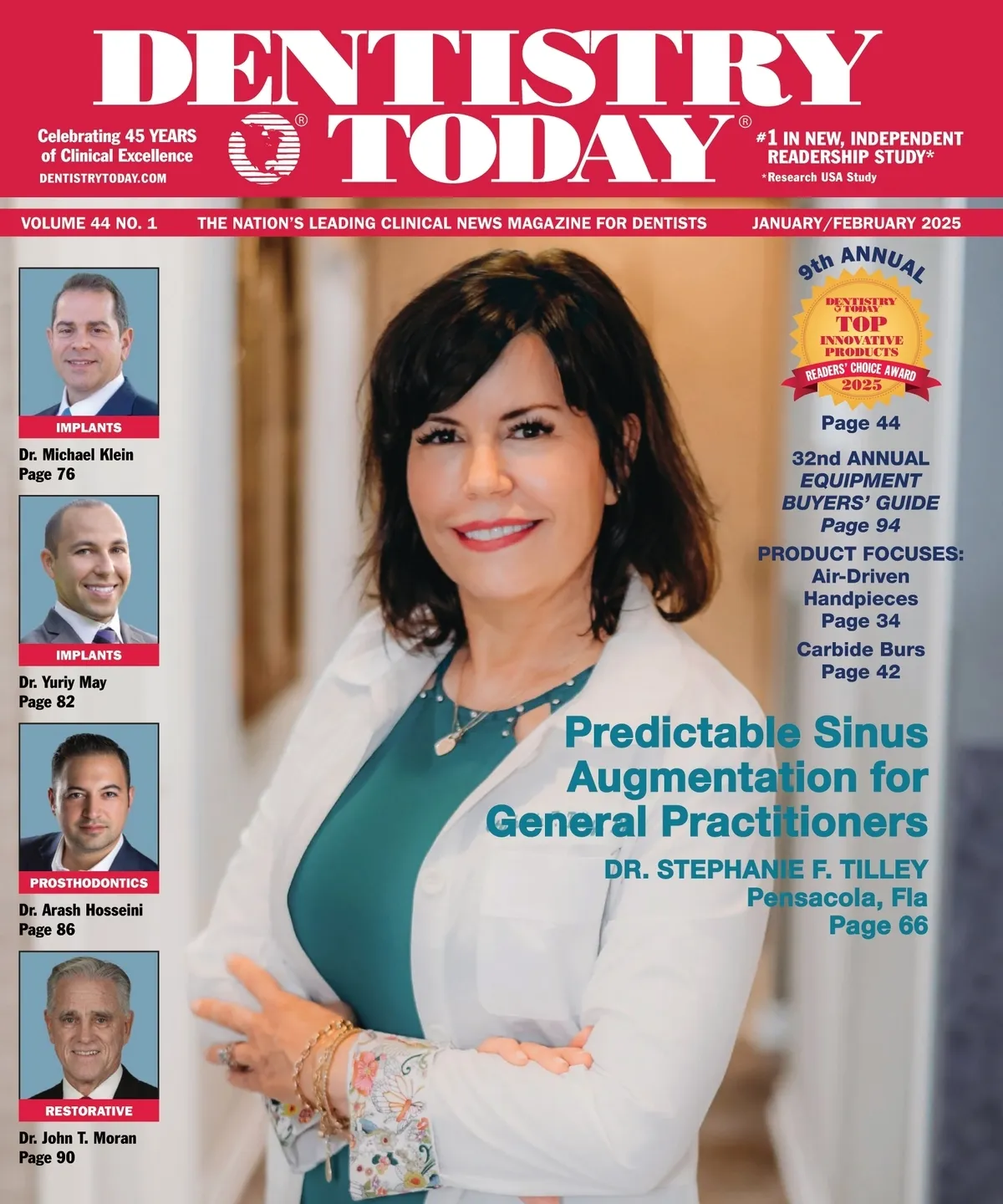 Dentistry Today — January/February 2025 cover