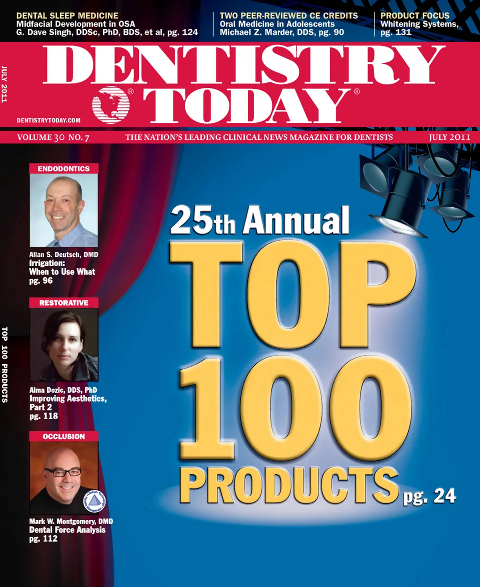 Dentistry Today — July 2011 cover