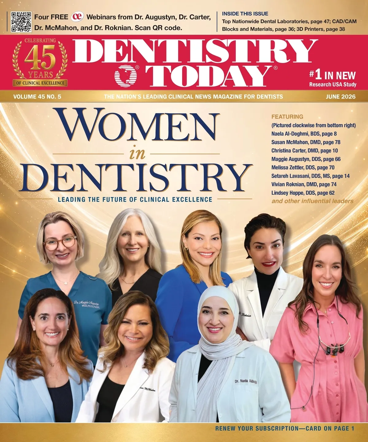 Dentistry Today — June 2026 cover