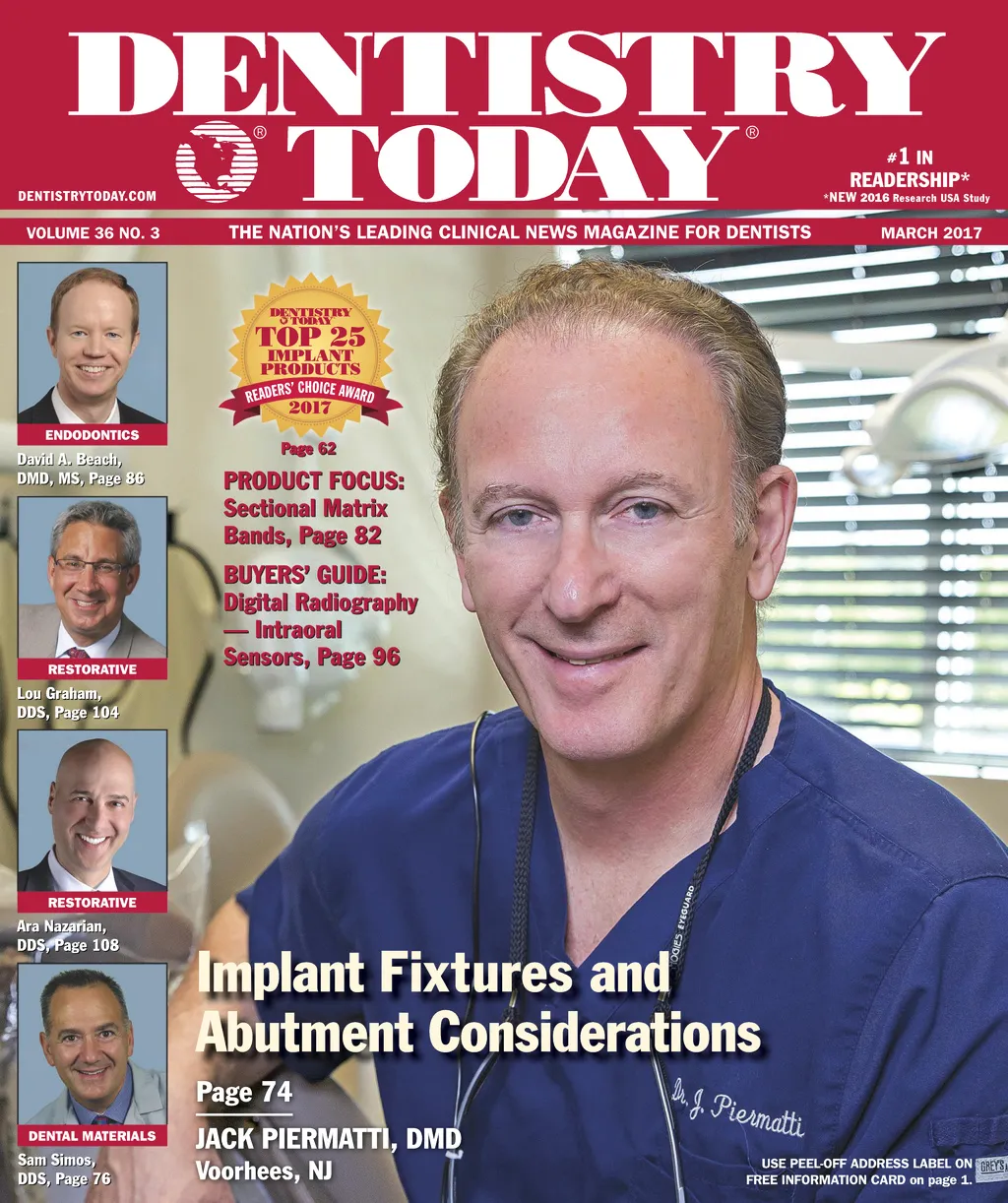Dentistry Today — March 2017 cover