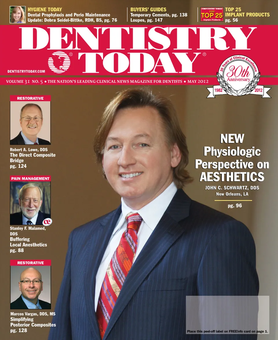 Dentistry Today — May 2012 cover