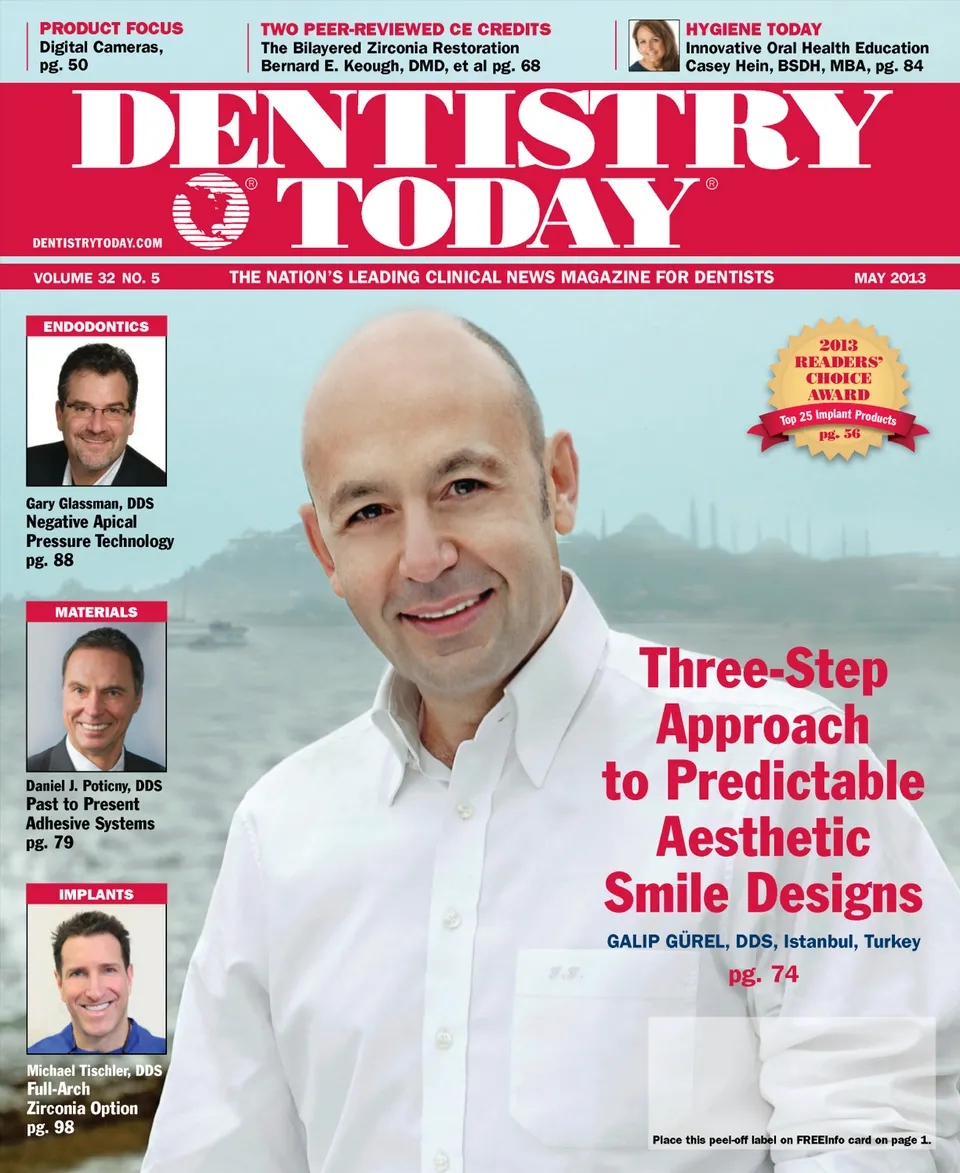 Dentistry Today — May 2013 cover