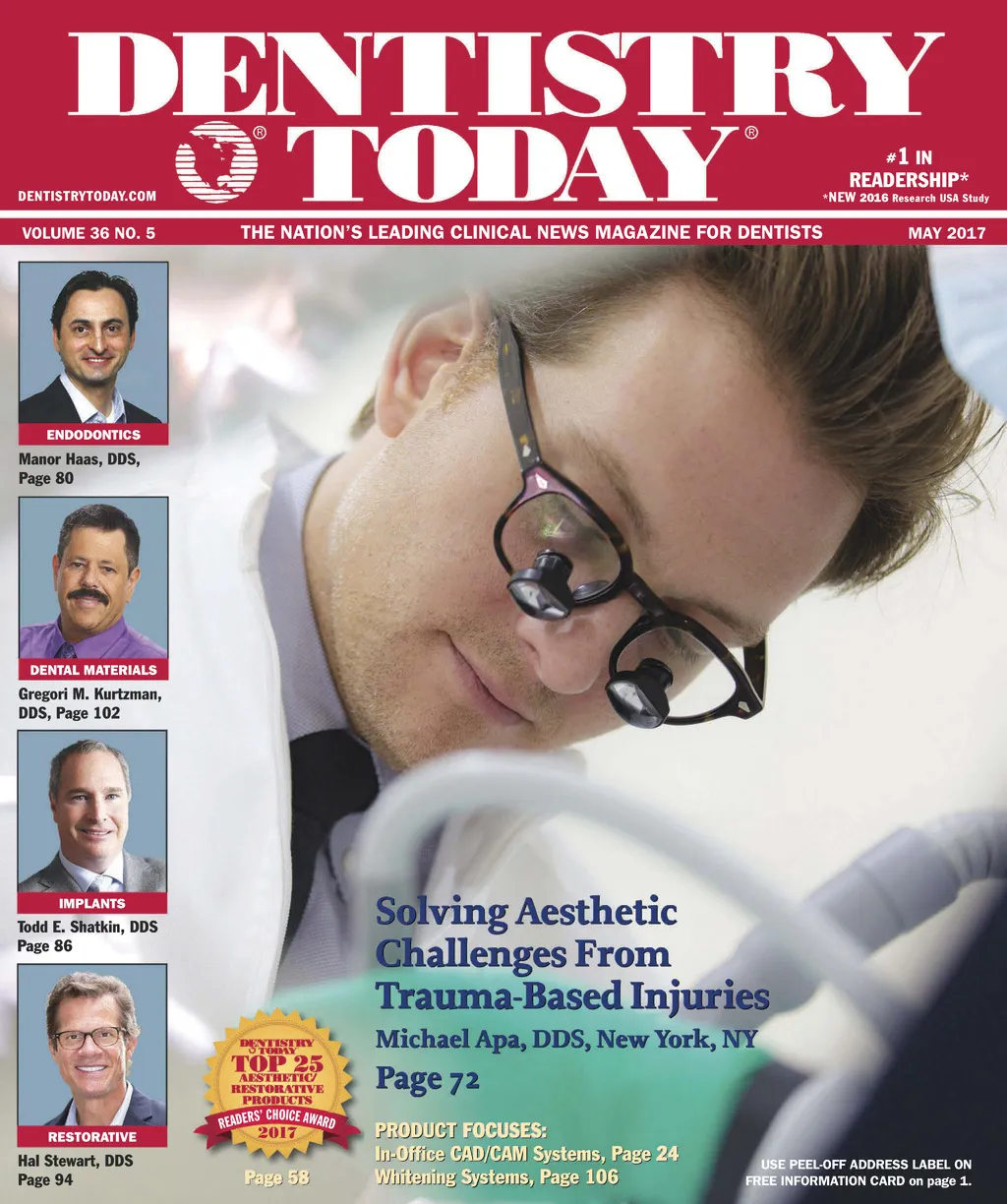 Dentistry Today — May 2017 cover