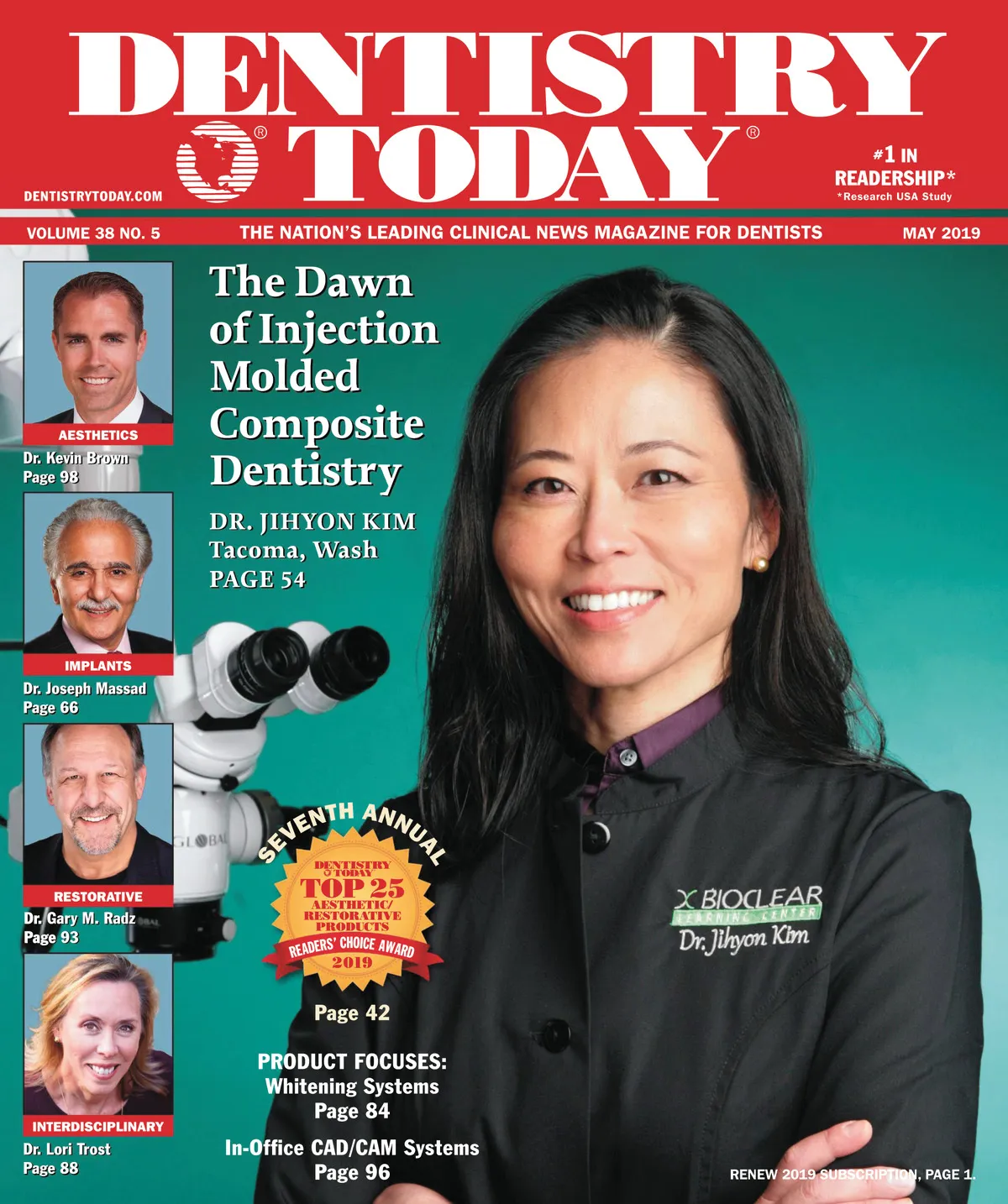Dentistry Today — May 2019 cover