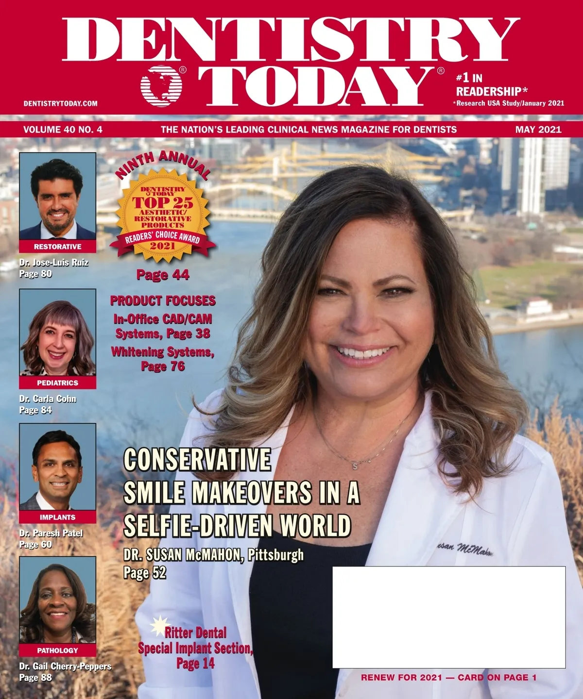 Dentistry Today — May 2021 cover