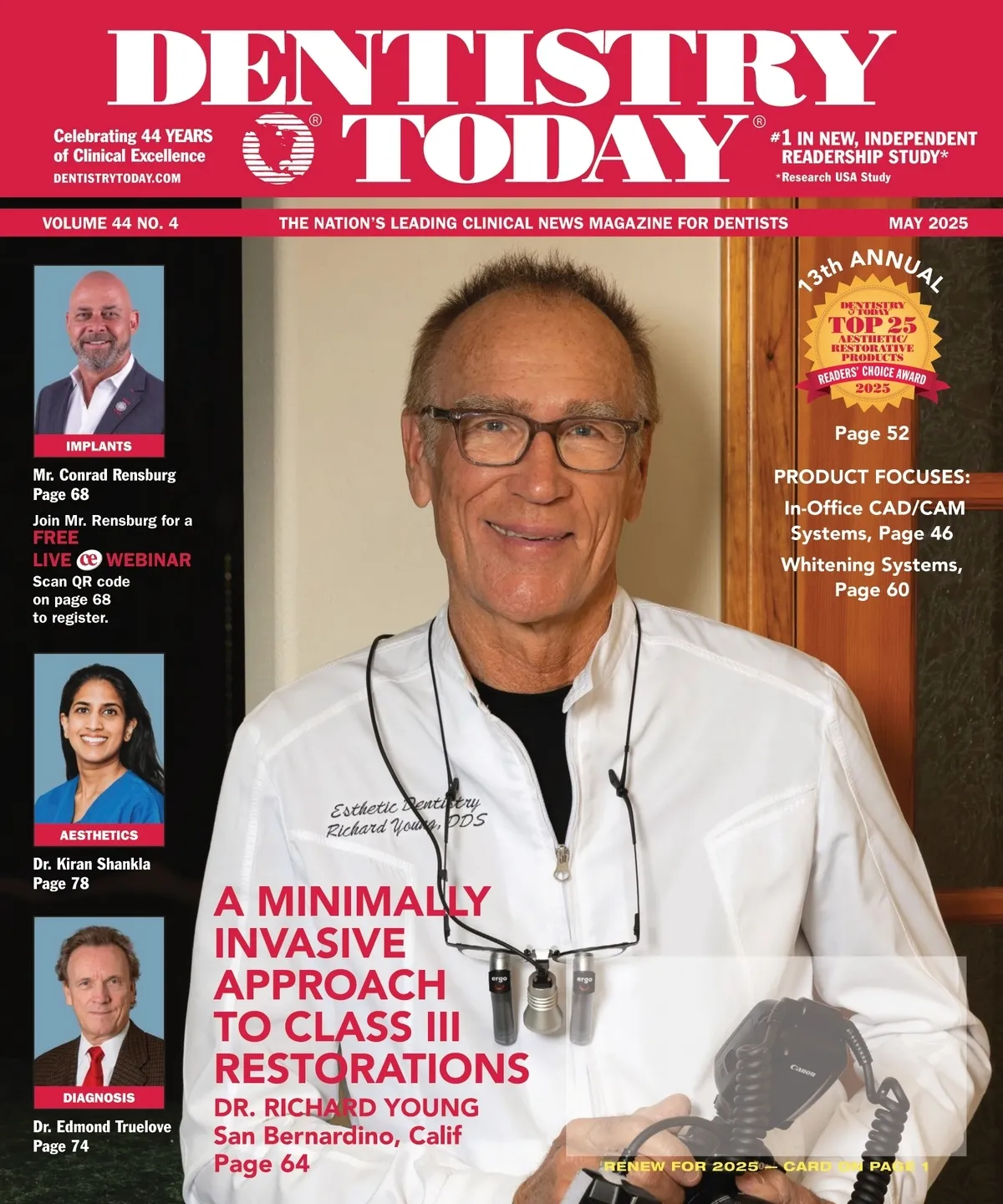 Dentistry Today — May 2025 cover