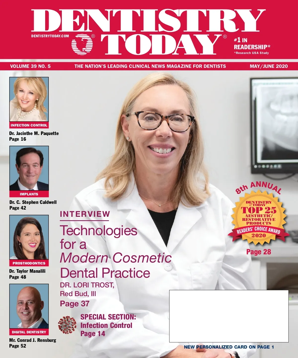 Dentistry Today — May/June 2020 cover