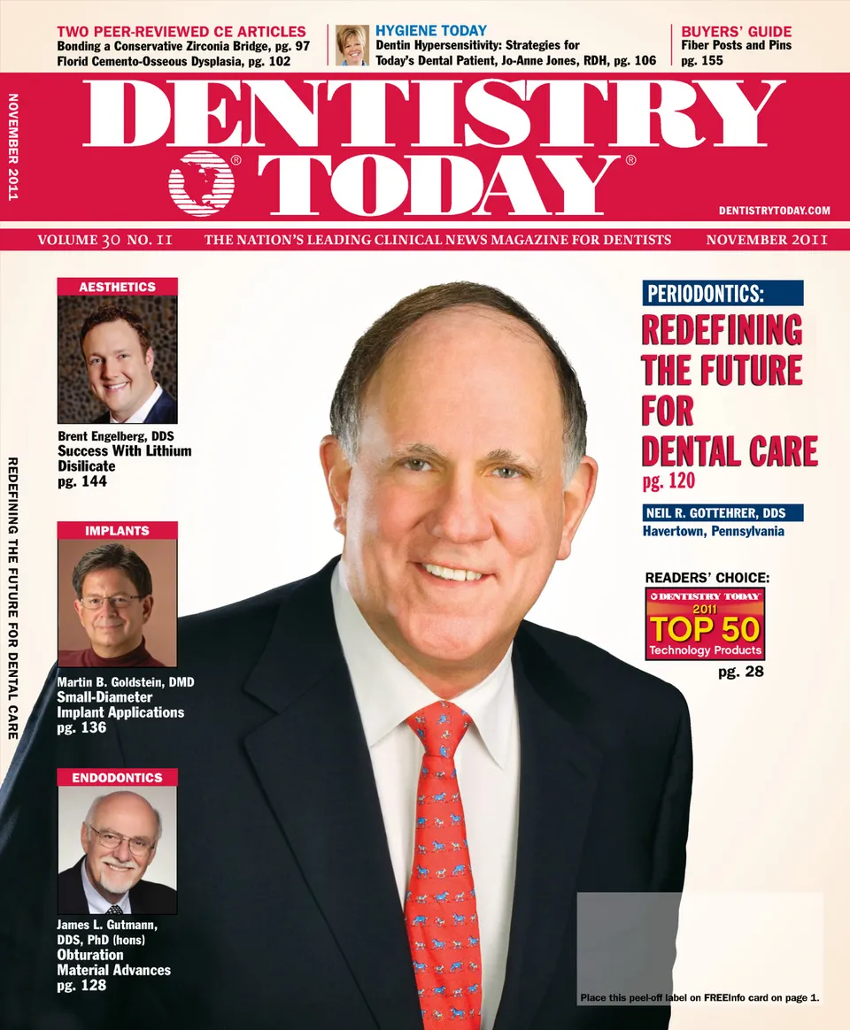 Dentistry Today — November 2011 cover