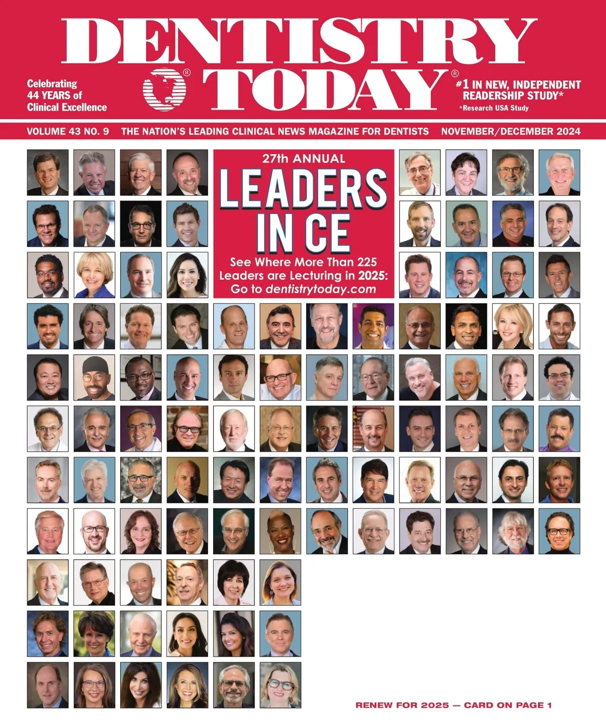 Dentistry Today — November 2024 cover
